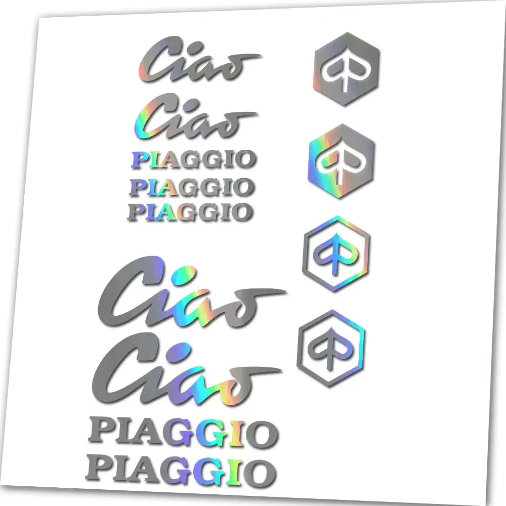 Piaggio Ciao klistermärkesark
